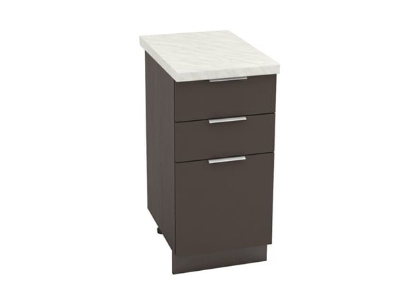 Стол с тремя ящиками №40 Терра soft ШН3Я 400