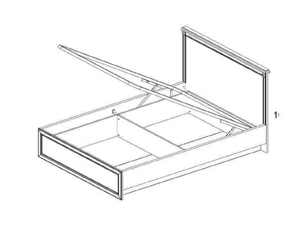 Кровать 160М Монако фото 2