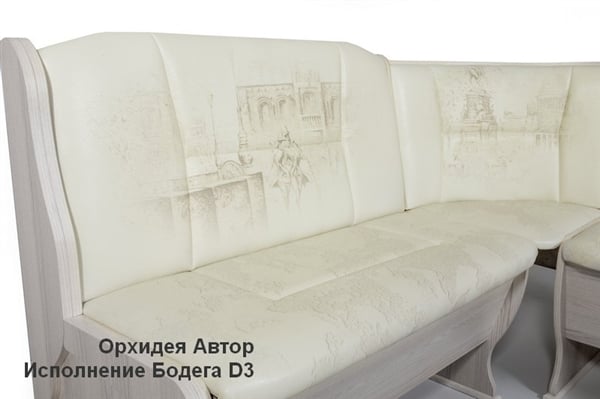 Кухонный уголок Орхидея Автор фотопечать D3 фото 2
